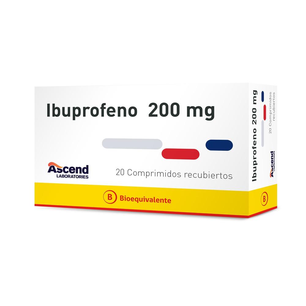 Ibuprofeno Comprimidos Recubiertos 200mg