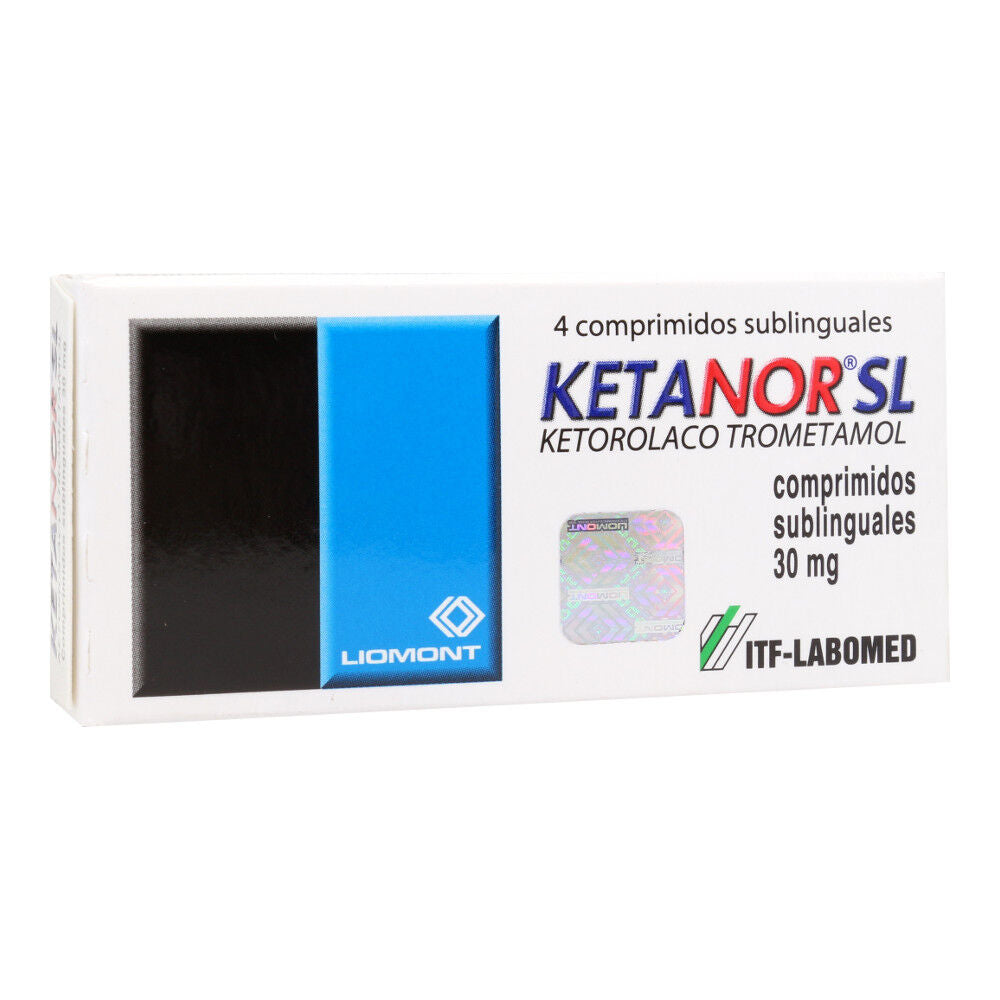 Ketanor SL Comprimidos Sublinguales 30mg