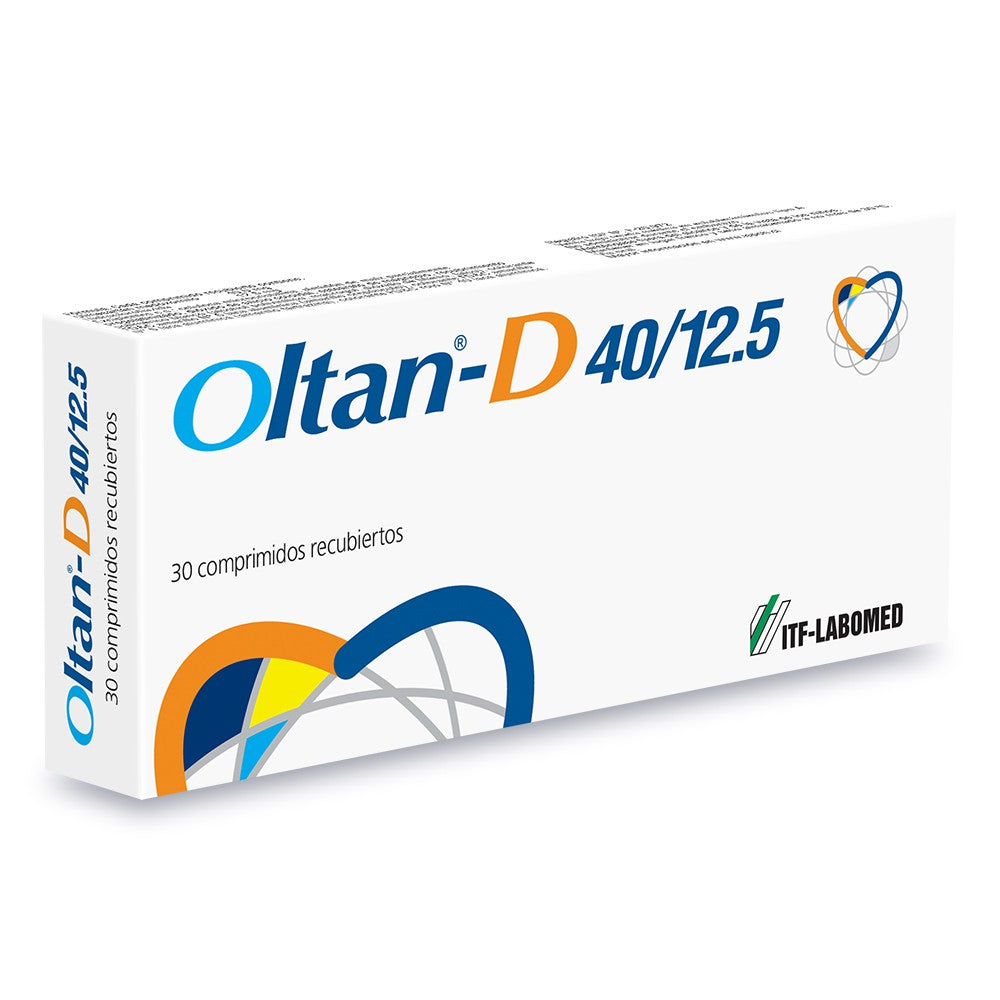 Oltan-D Comprimidos Recubiertos 40/12,5