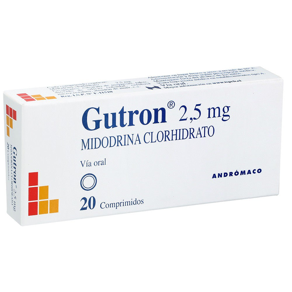 Gutron Comprimidos 2,5mg