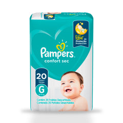 Pampers Pañal Confort Sec G