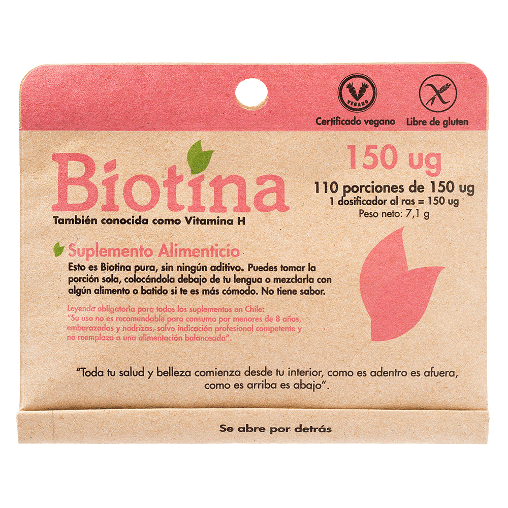 Biotina Sobre en Polvo