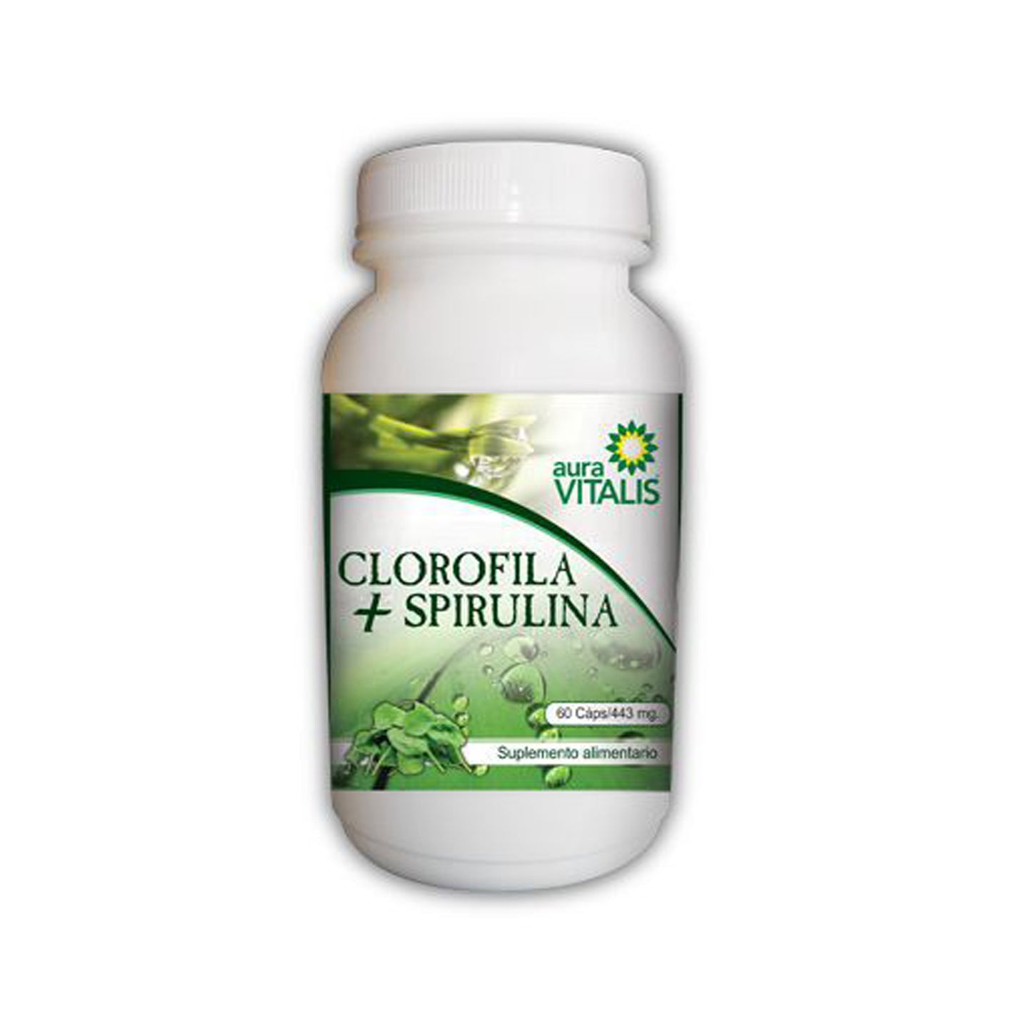 Clorofila + Spirulina Cápsulas