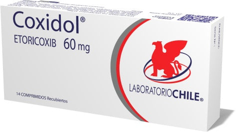 Coxidol Comprimidos Recubiertos 60 mg