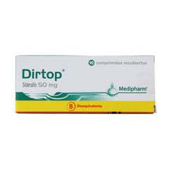 Dirtop Comprimidos Recubiertos 50mg