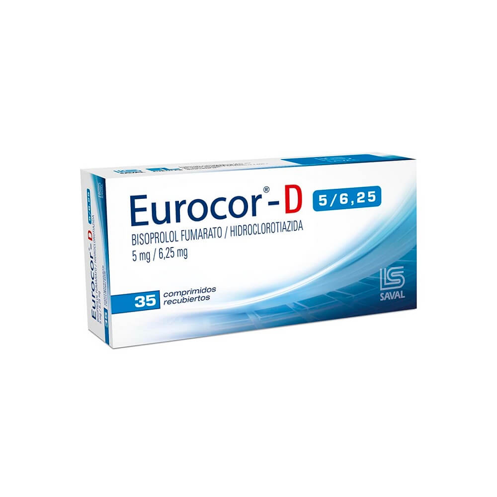 Eurocor-D Comprimidos Recubiertos 5/6,25