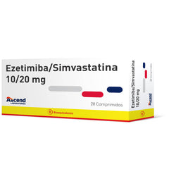 Ezetimiba + Simvastatina Comprimidos 10/20