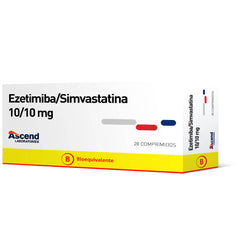 Ezetimiba + Simvastatina Comprimidos 10/10