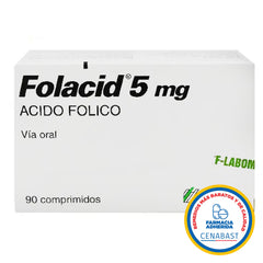 Folacid Comprimidos 5mg Producto Cenabast