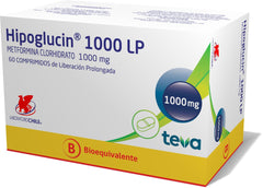 Hipoglucin 1000 LP Comprimidos de Liberación Prolongada
