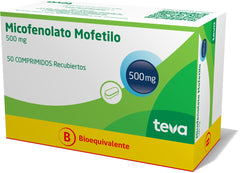 Micofenolato Comprimidos Recubiertos 500mg