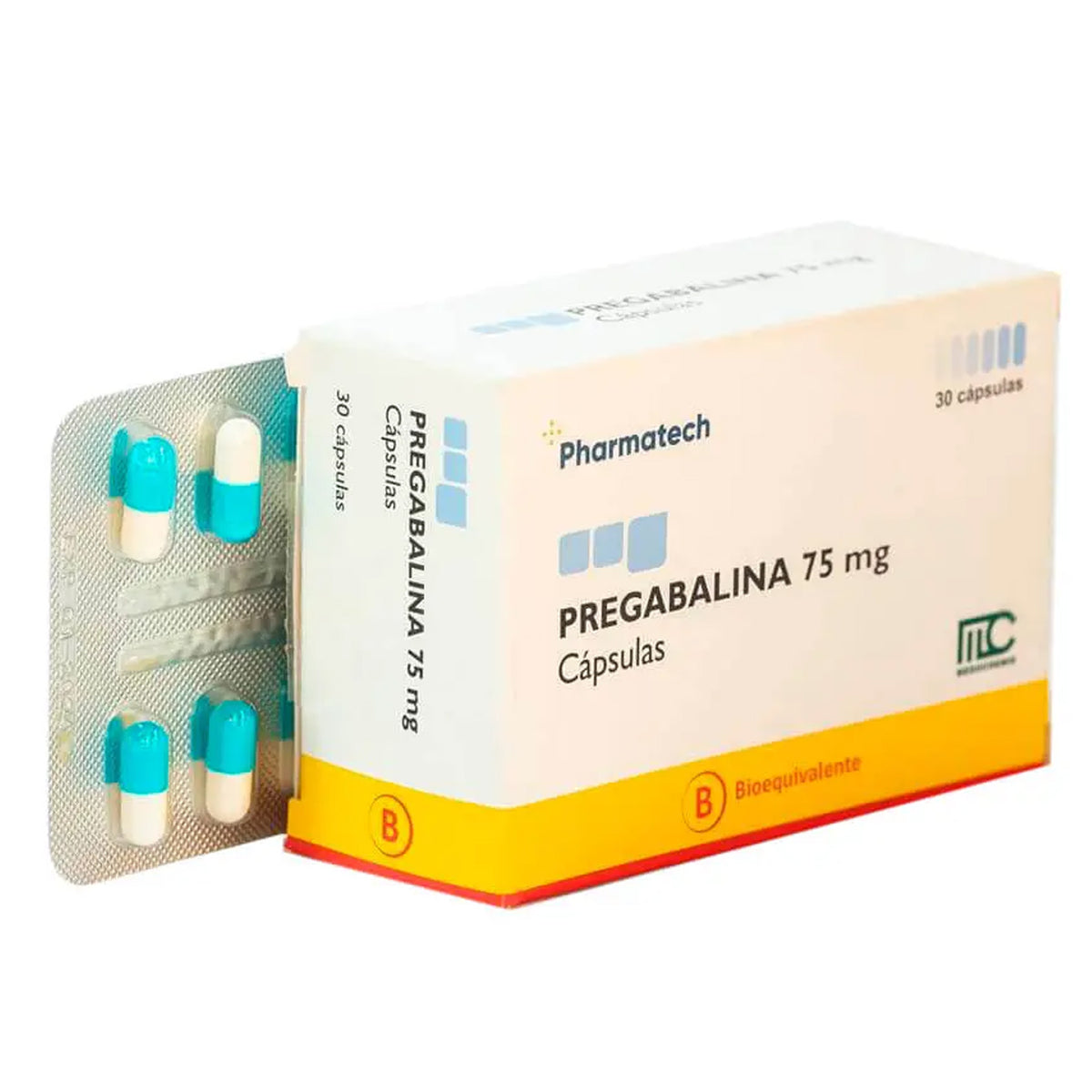 Pregabalina Cápsulas 75mg – Farmacia El Quimico