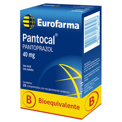 Pantocal Comprimidos con Recubrimiento Entérico 40mg