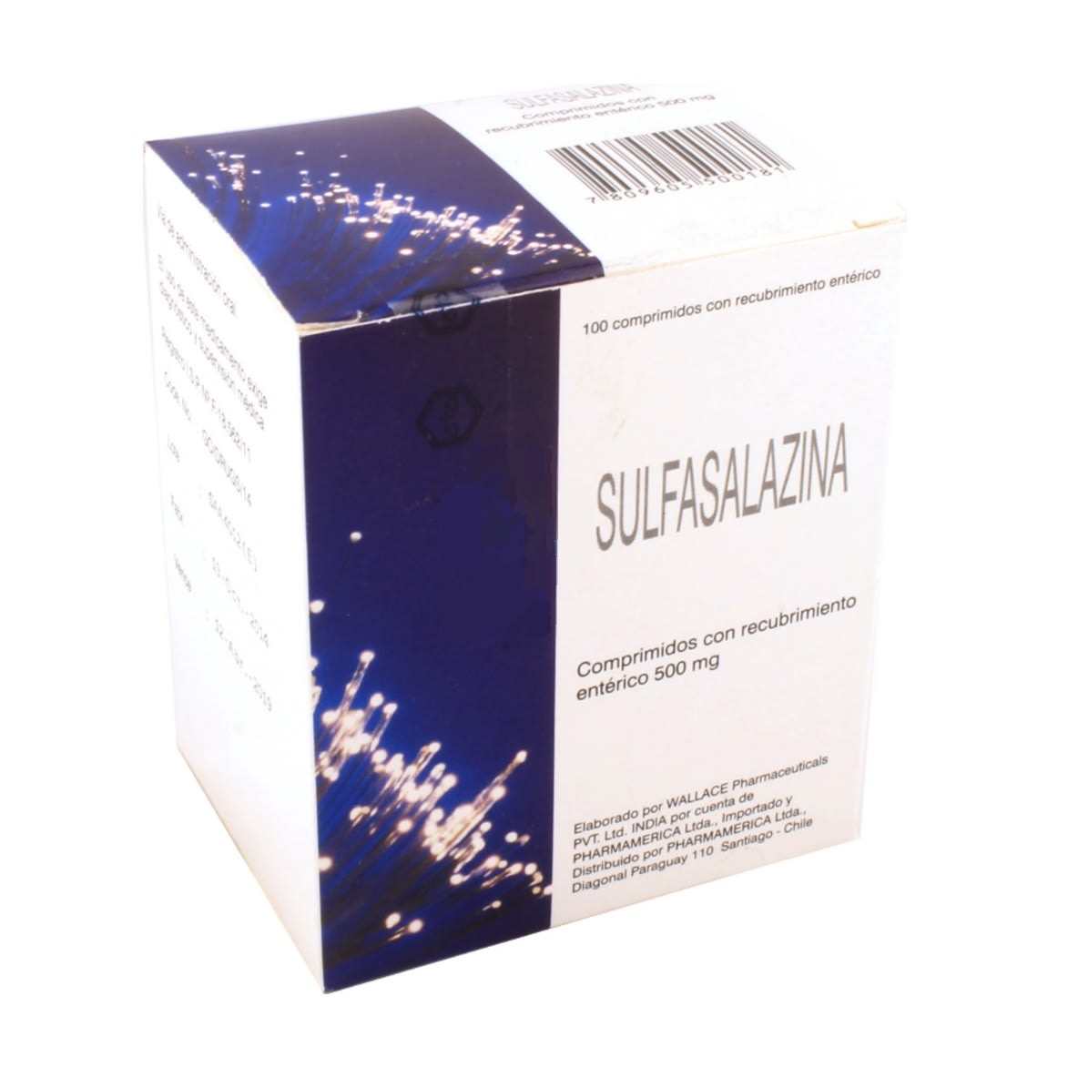Sulfasalazina Comprimidos con Recubrimiento Entérico 500mg