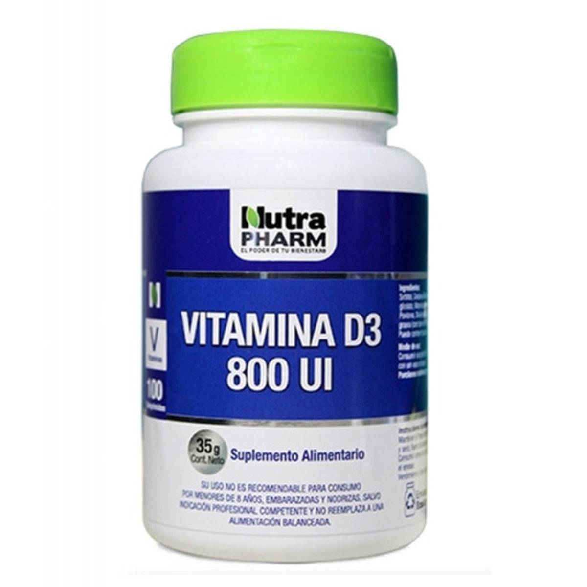 Vitamina D3 800UI Comprimidos