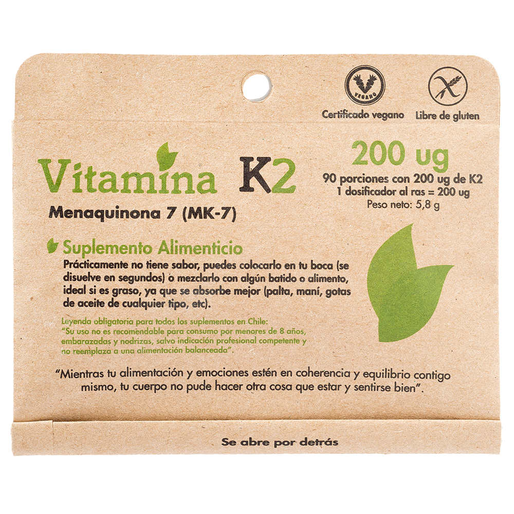 Vitamina K2 Sobre en Polvo
