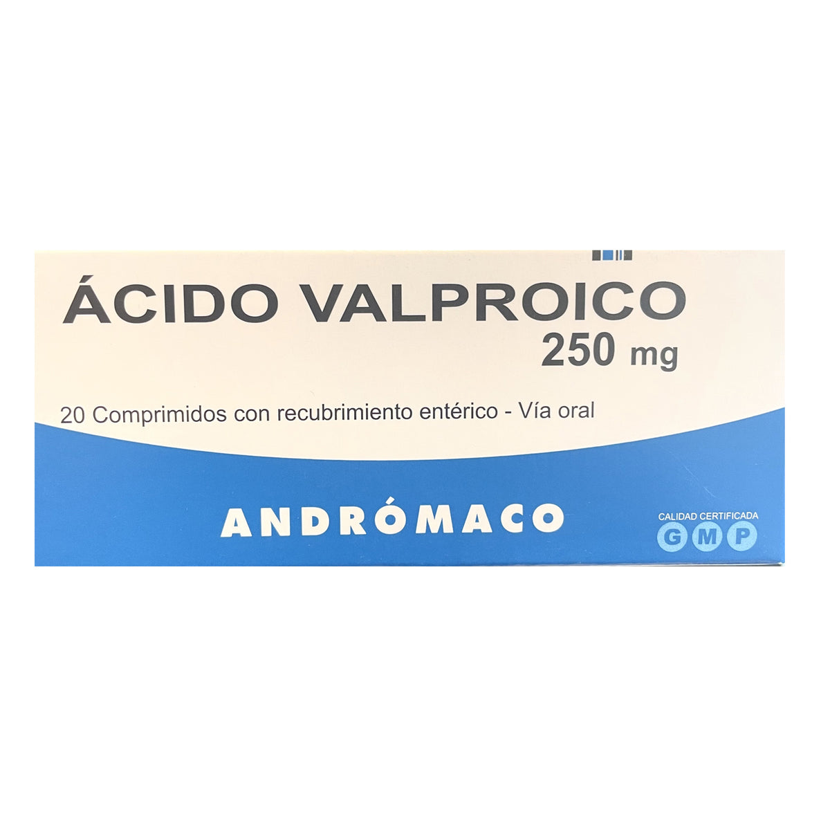 Ácido Valproico Comprimidos con Recubrimiento Entérico 250mg