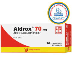 Aldrox Comprimidos Recubiertos 70mg Producto Cenabast