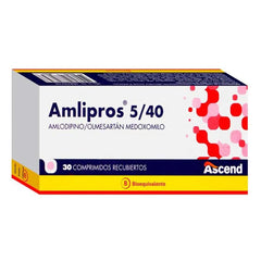 Amlipros Comprimidos Recubiertos 5/40