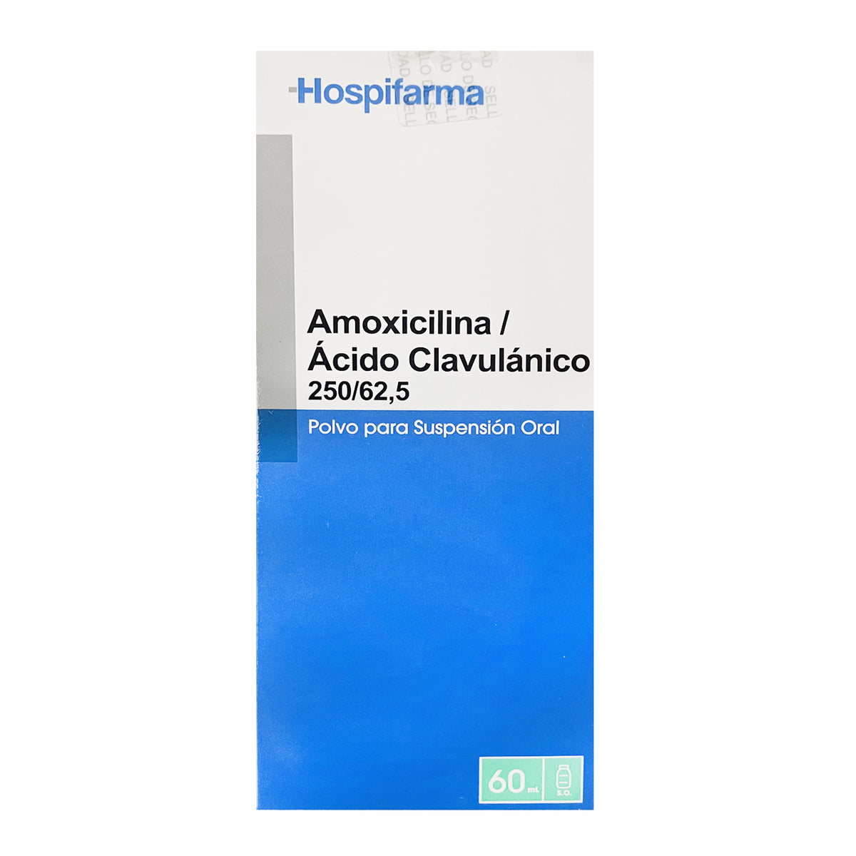 Amoxicilina / Ácido Clavulánico 250/62,5 Polvo para Suspensión Oral