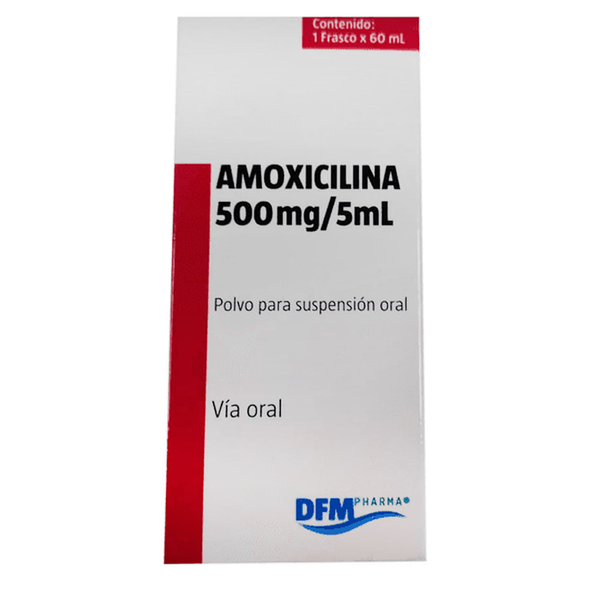 Amoxicilina Suspensión Oral 500mg/5ml