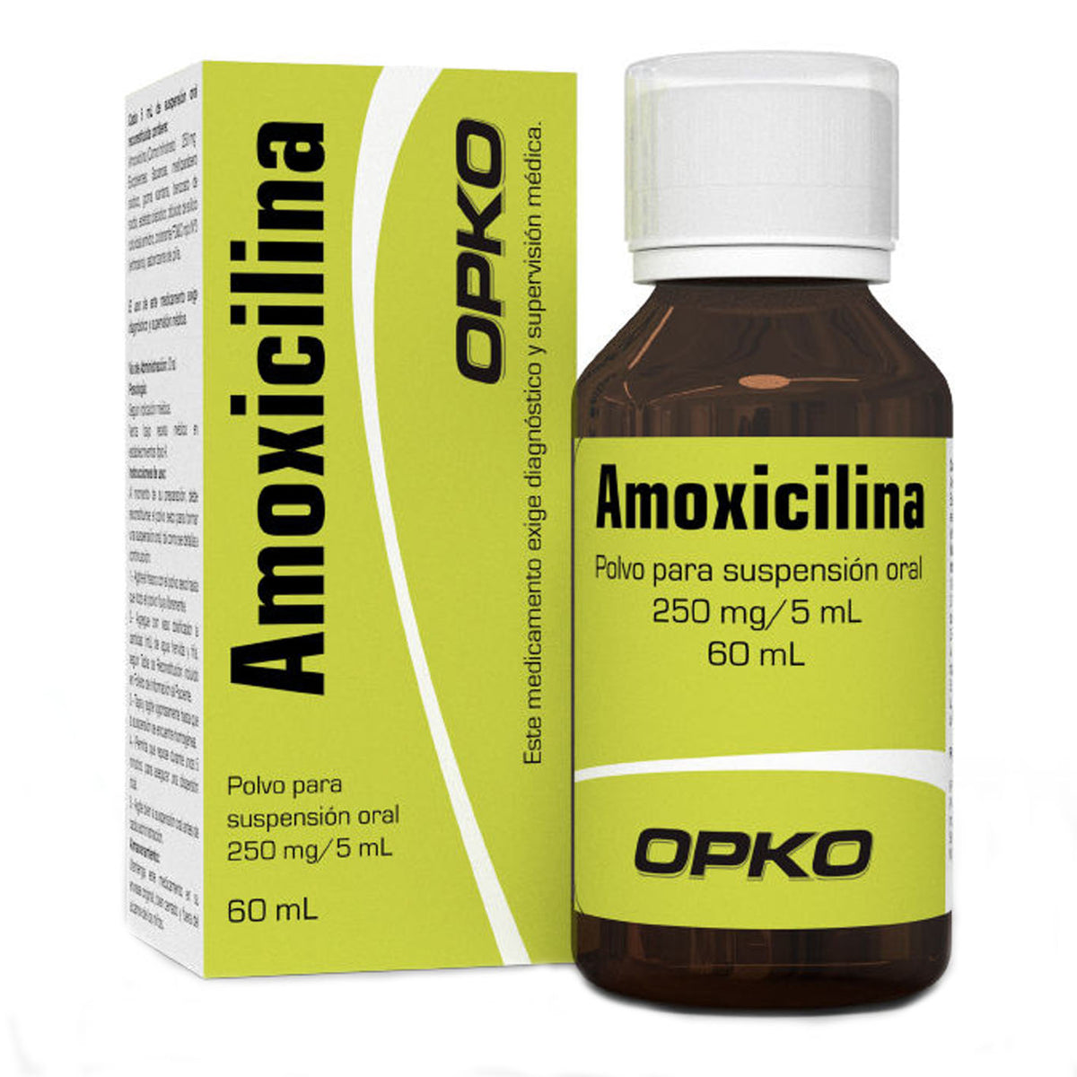 Amoxicilina Suspensión Oral 250mg/5ml
