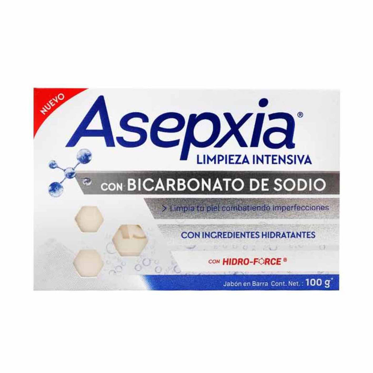 Asepxia Jabón Barra Bicarbonato de Sodio