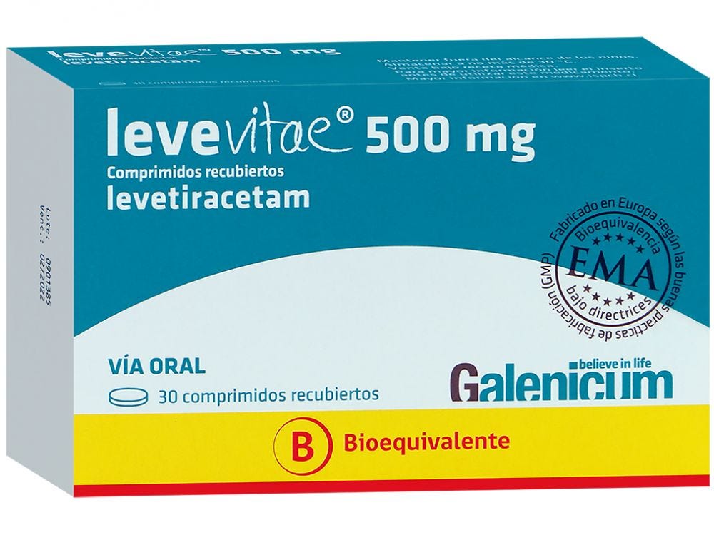 Levevitae Comprimidos Recubiertos 500mg