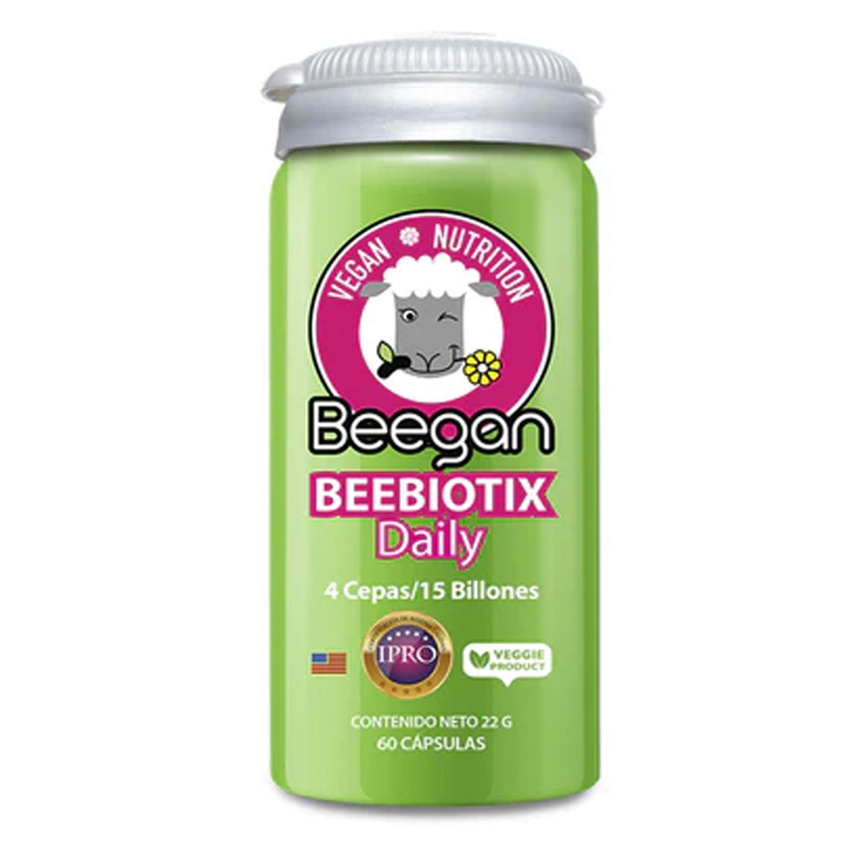 Beegan Beebiotix Daily Vegano Cápsulas