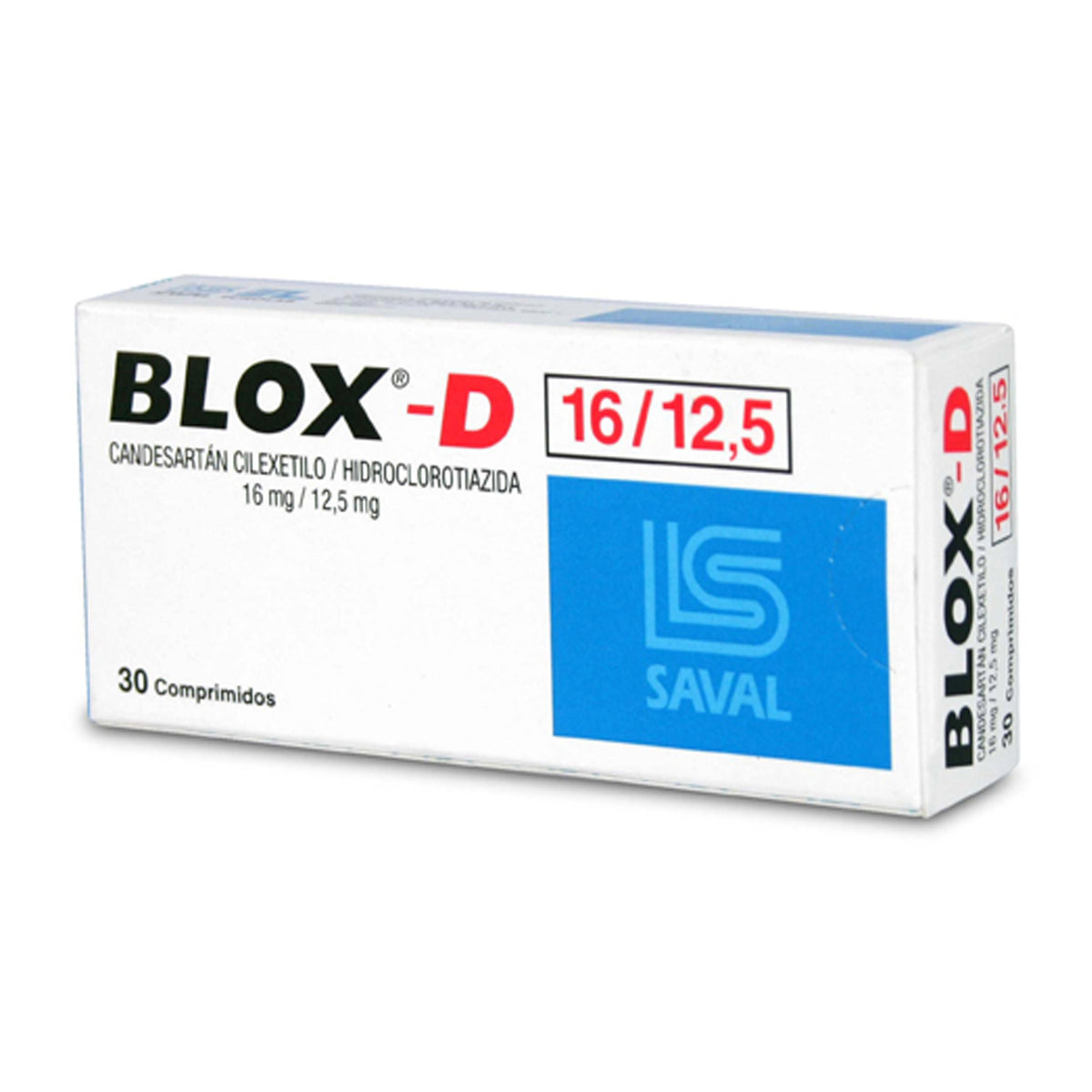 Blox-D Comprimidos 16/12,5