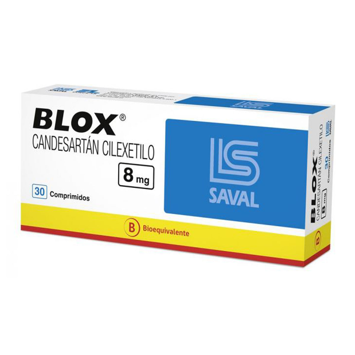 Blox Comprimidos 8mg