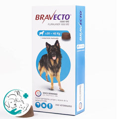 Bravecto Perro Comprimido Masticable 20 - 40 kg