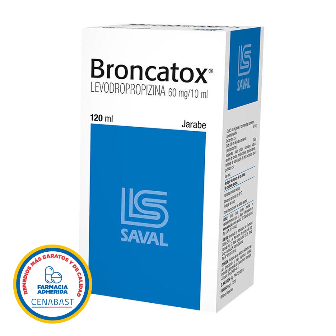 Broncotox Broncatox Jarabe Producto Cenabast – Farmacia El Quimico