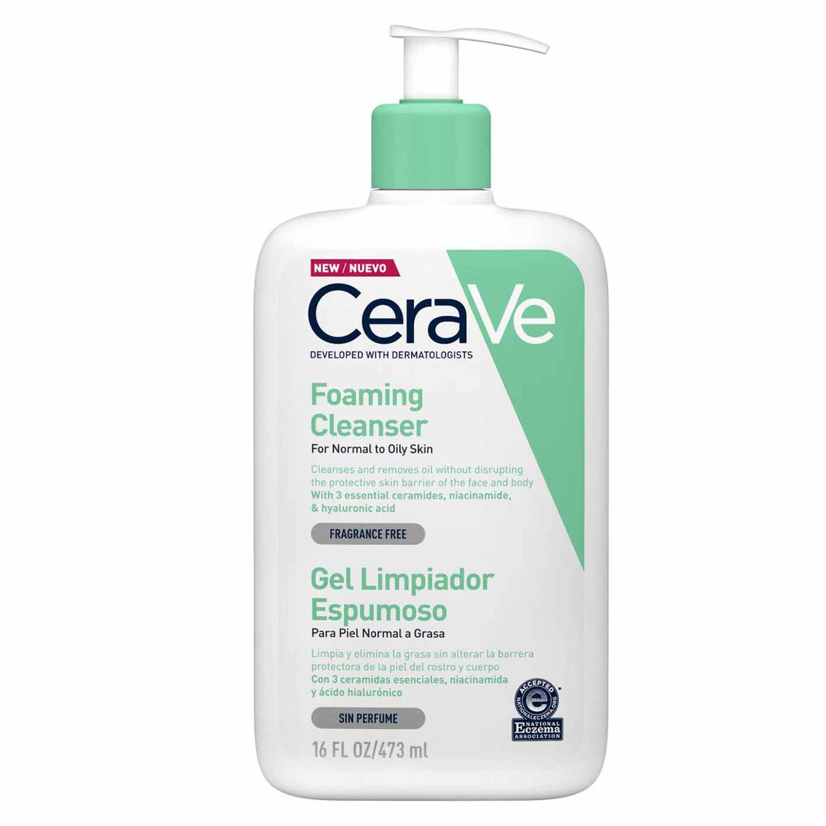 Cerave Gel Limpiador Espumoso - 473ml