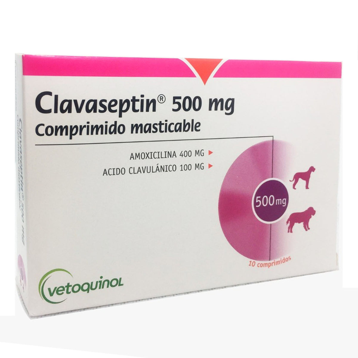 Clavaseptin Comprimidos Masticables 500mg