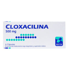 Cloxacilina Cápsulas 500mg