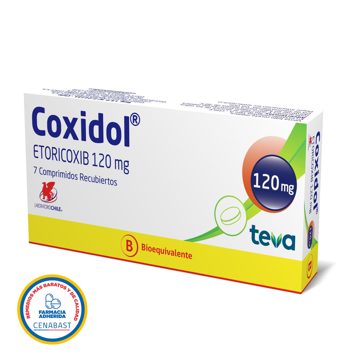 Coxidol Comprimidos Recubiertos 120mg