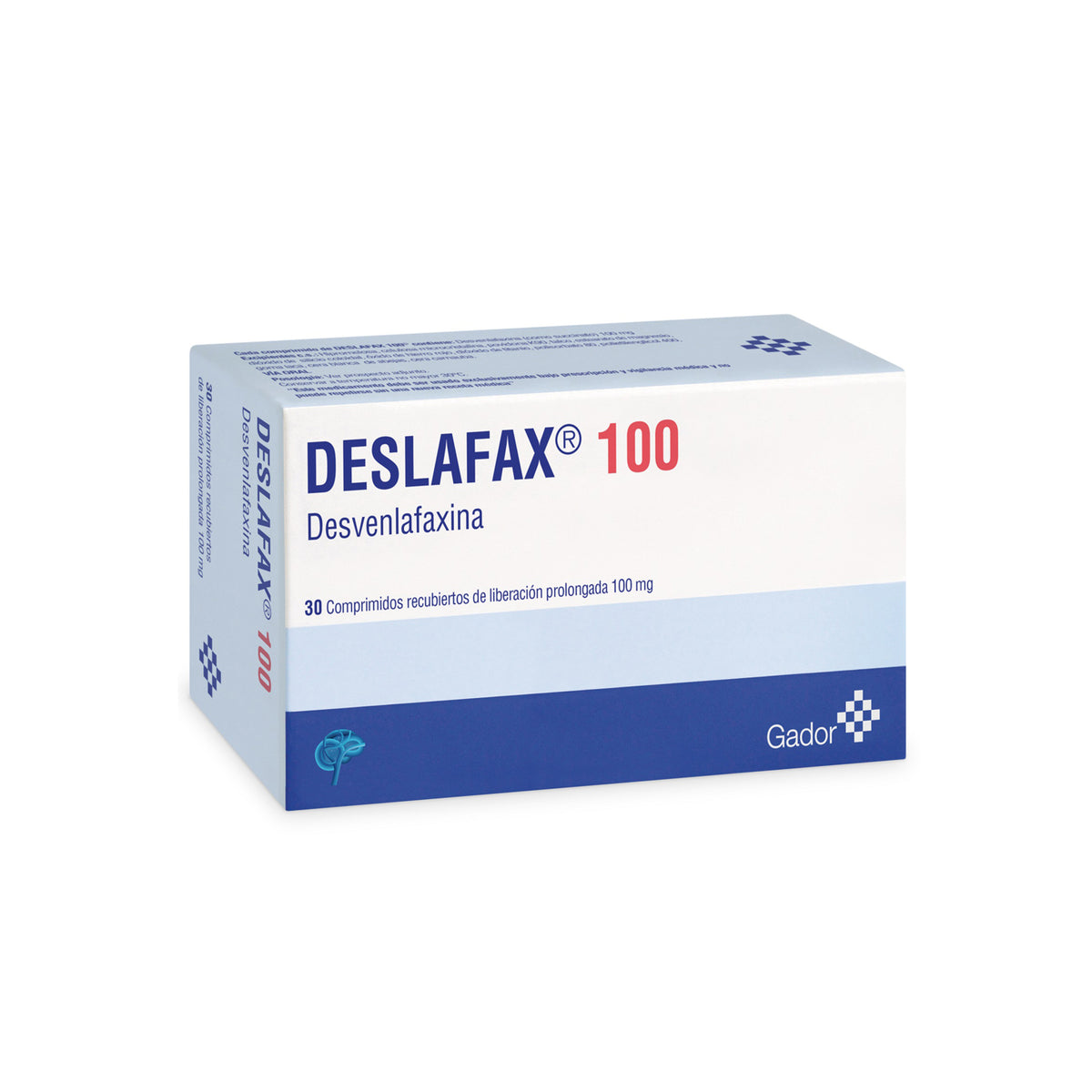 Deslafax Comprimidos Recubiertos de Liberación Prolongada 100mg