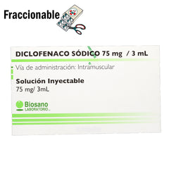 Diclofenaco Inyectable x 1 Ampolla