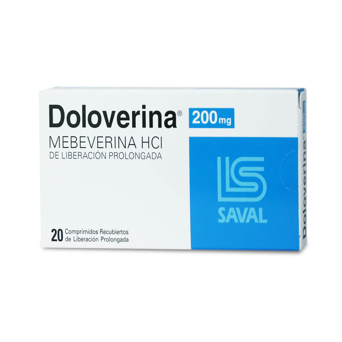 Doloverina Comprimidos Recubiertos de Liberación Prolongada 200mg