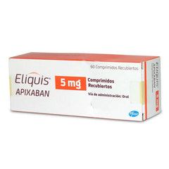 Eliquis Comprimidos Recubiertos 5mg