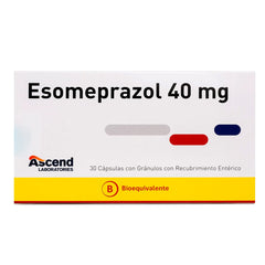 Esomeprazol Cápsulas con Gránulos con recubrimiento Entérico 40mg