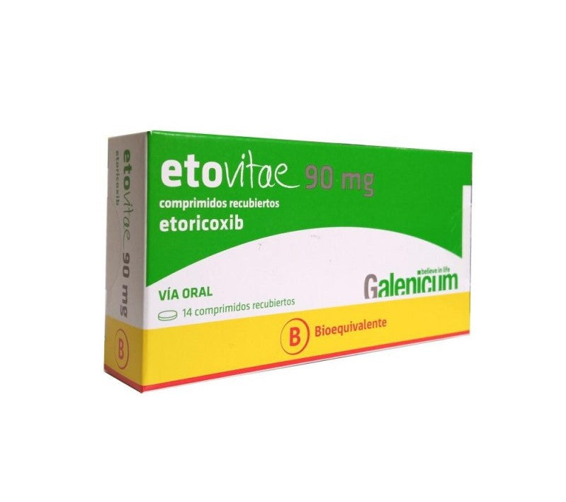 Etovitae Comprimidos Recubiertos 90mg
