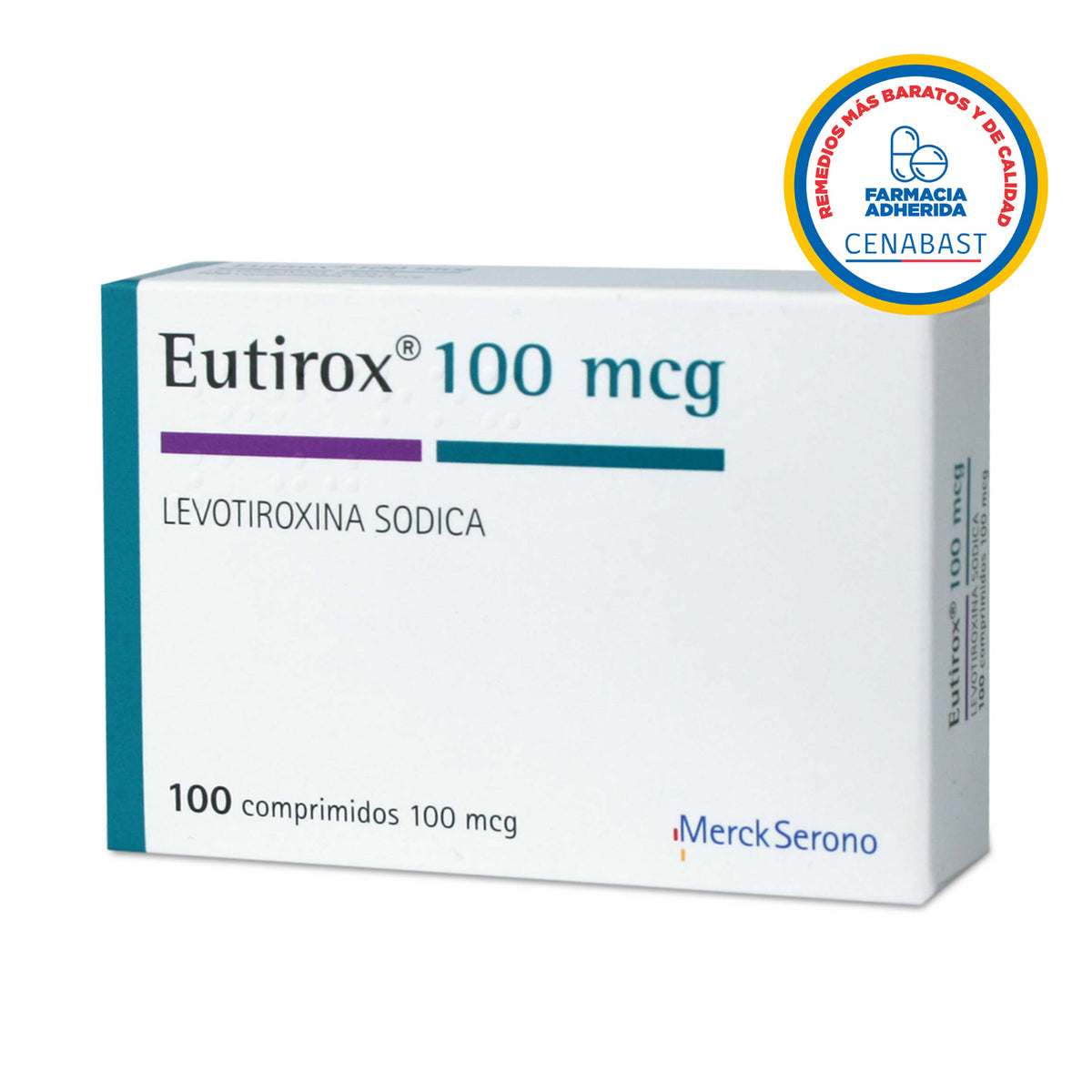 Eutirox Comprimidos Recubiertos 100mcg Producto Cenabast
