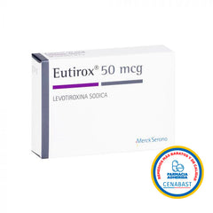 Eutirox Comprimidos 50mcg Producto Cenabast