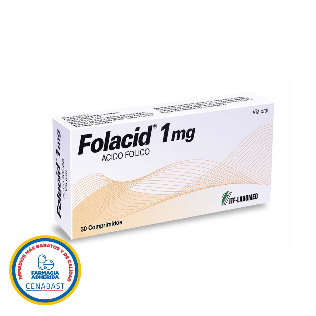 Folacid Comprimidos 1mg Producto Cenabast