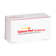 Galvus Met Comprimidos Recubiertos 50/850mg