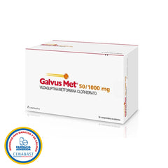 Galvus Met Comprimidos Recubiertos 50/1000 Producto Cenabast