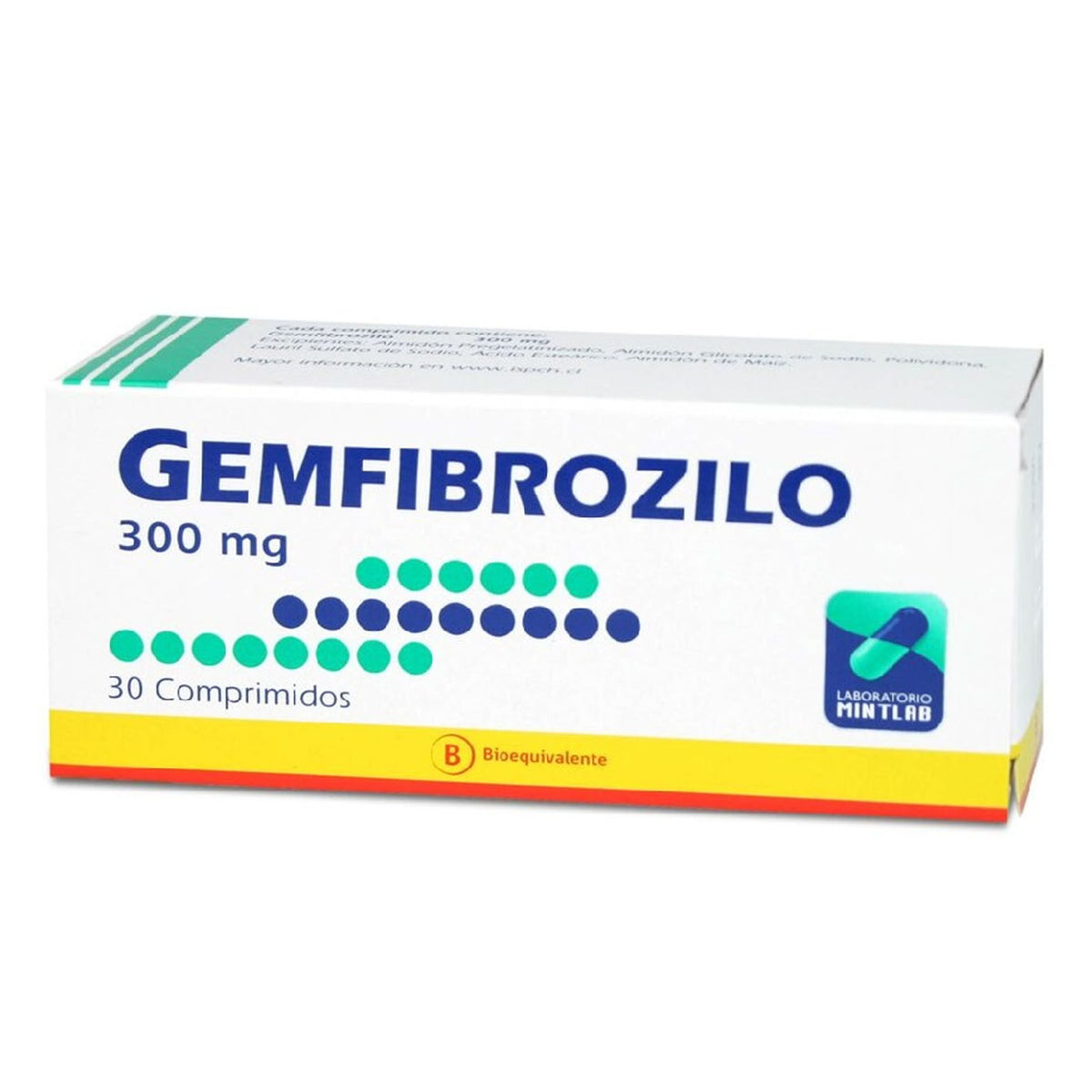 Gemfibrozilo Comprimidos 300mg