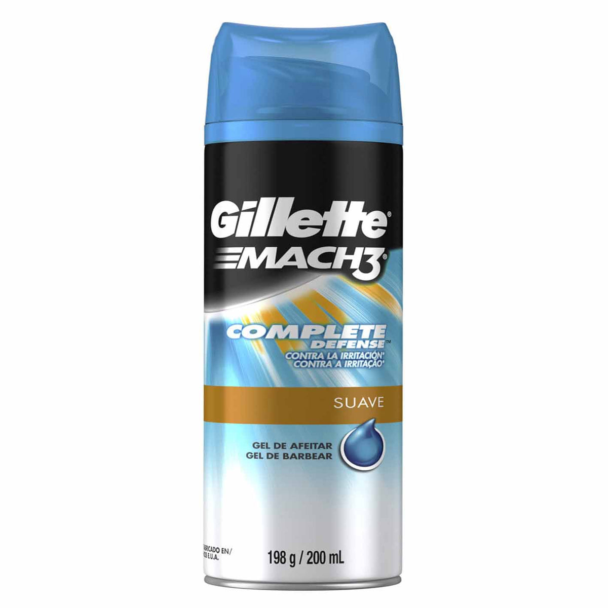 Gillette Gel de Afeitar Complete Defense
